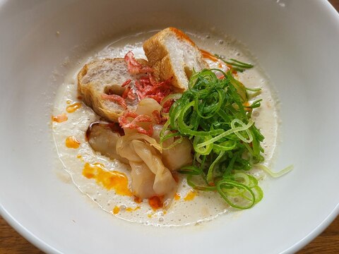 日本の調味料で作る鹹豆漿（シェントウジャン）